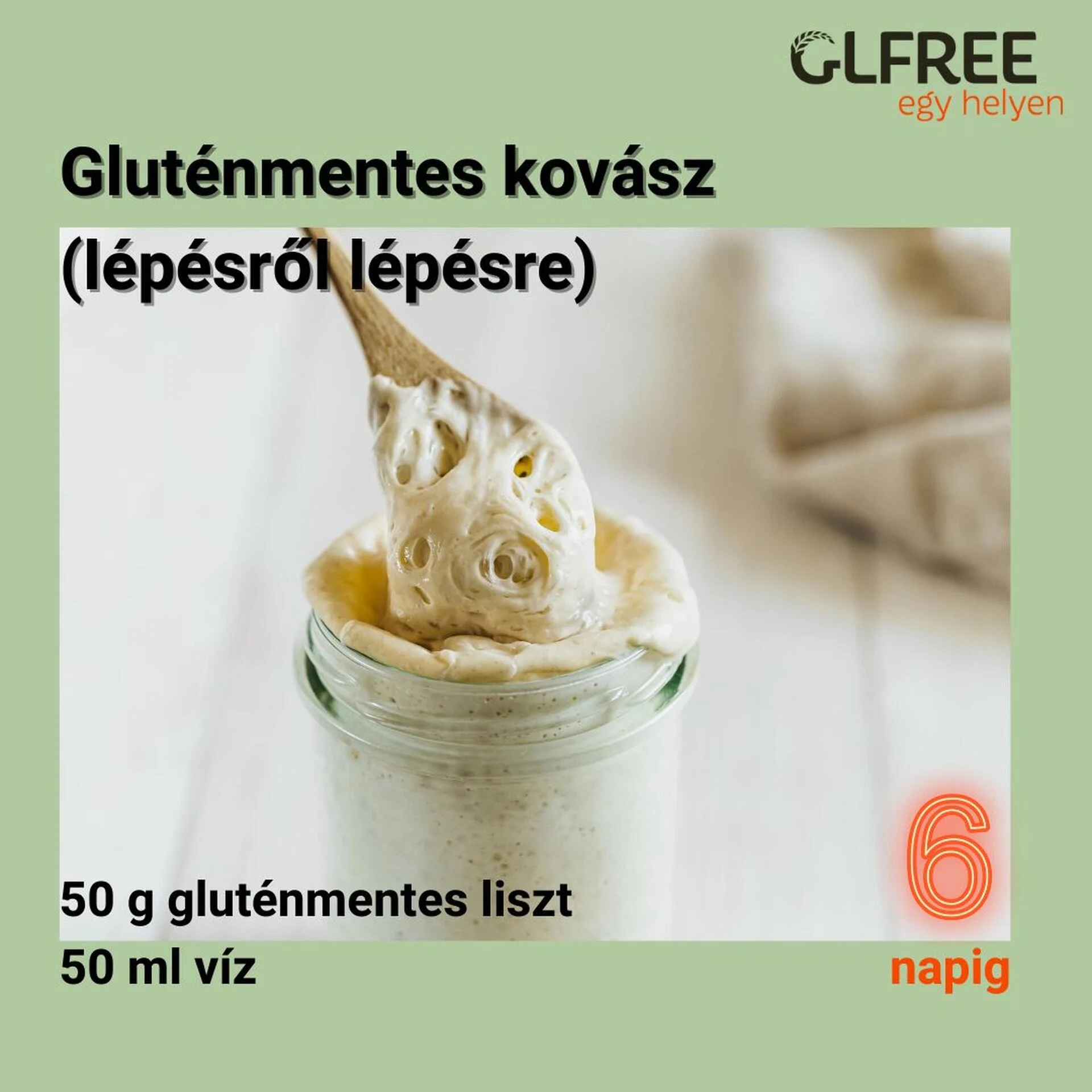 Gluténmentes kovász